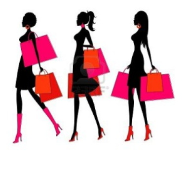 Black ladies shopping